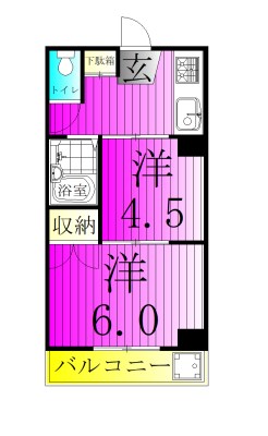 ＫＯＤＡガーデン 102号室 間取り