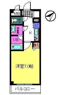 サンパティーりんくう 間取り