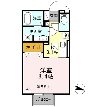 プランドール 間取り図