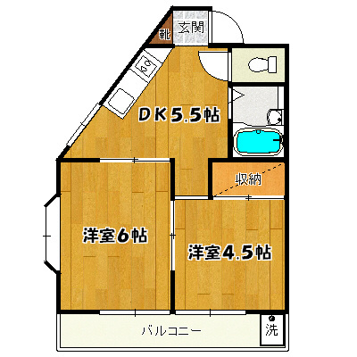 アルプスコーポ 間取り