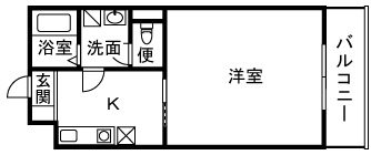 LEGEND（レジェンド） 301号室 間取り