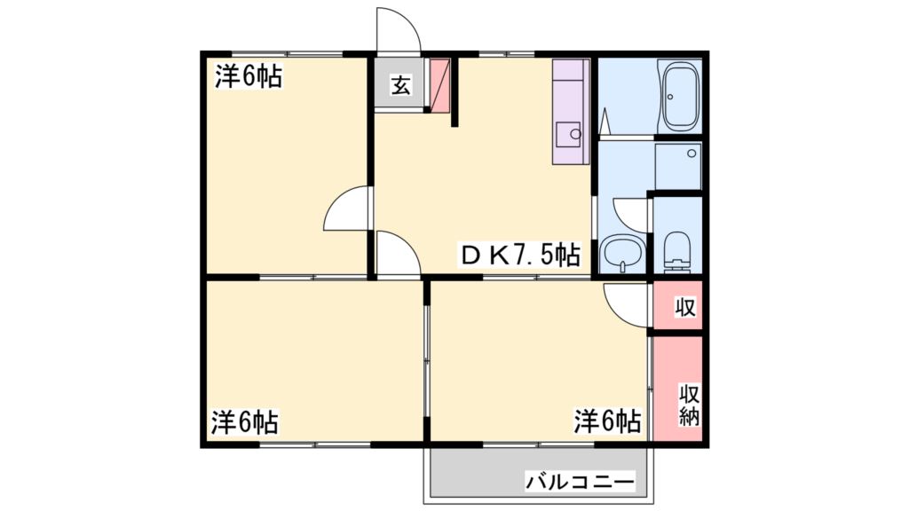CASA長砂 間取り図