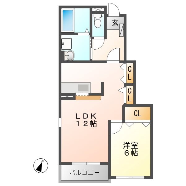 グランデ新田Ａ 間取り