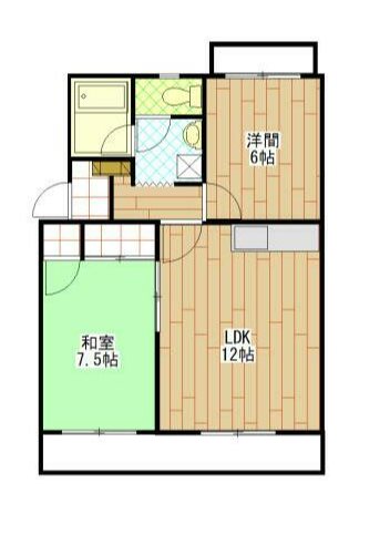 サンセットストリート 間取り図