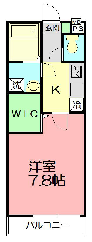 リブリ・chigasaki（リブリチガサキ） 204号室 間取り