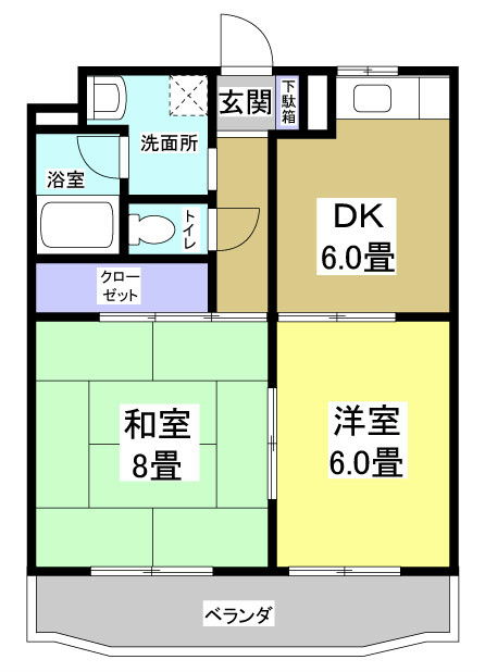 メゾンドフルール 間取り