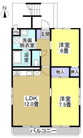 ヴィーブルカトウ 間取り図