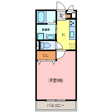 アンプルールリーブルＷｉｓｄｏｍ 間取り図