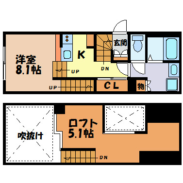 Scottsdale 間取り図