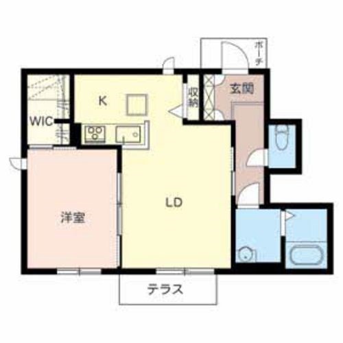 シャーメゾン今市 間取り図