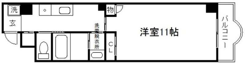 サンシティ烏丸 間取り