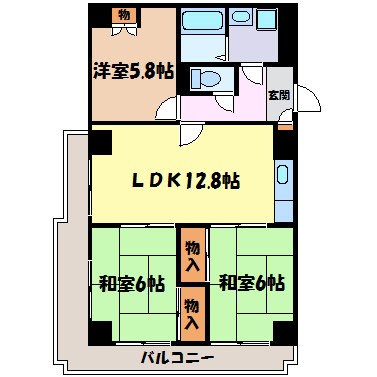 シティ・ライフ徳川園 間取り図