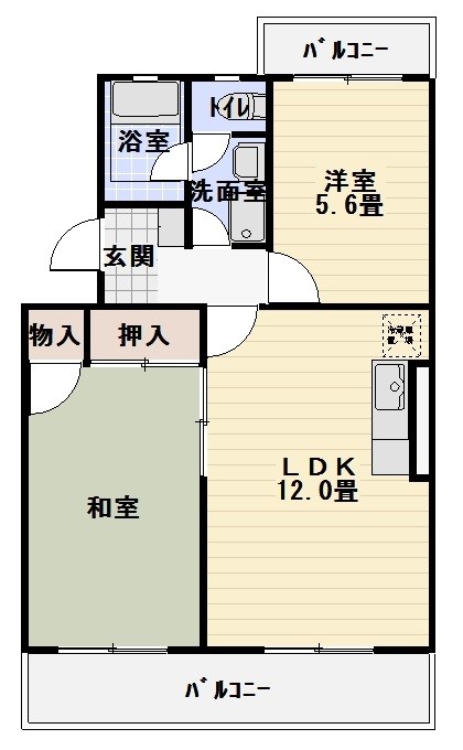 ヴィブレ鷲巣 間取り
