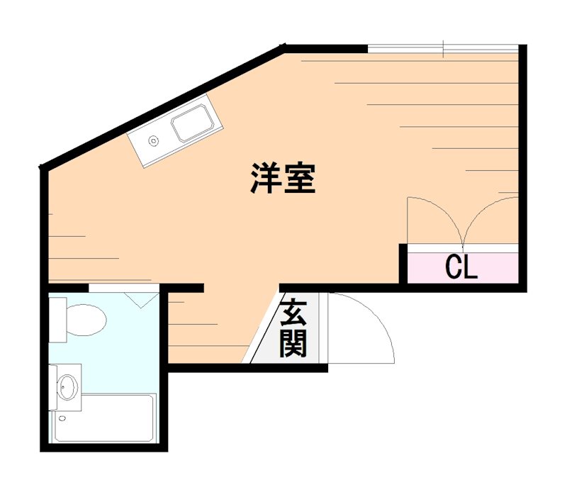 サングリエ所沢 間取り図