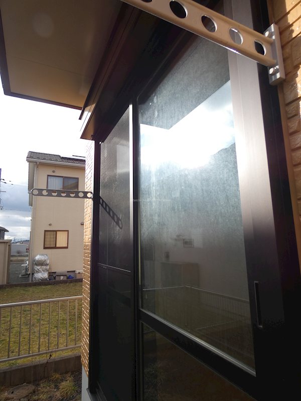 サンラルジュ北館 ベランダ