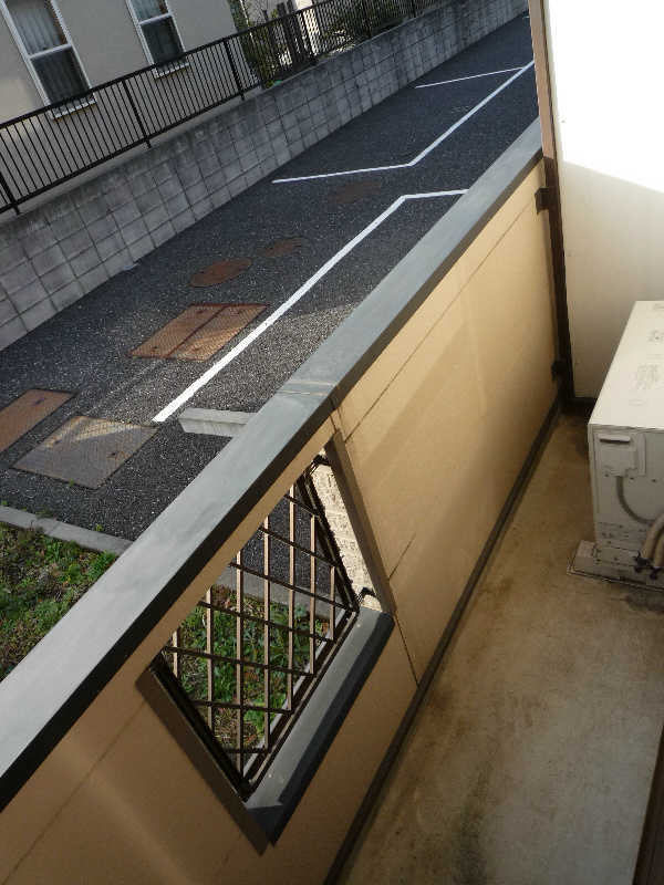 ハイツひばり ベランダ