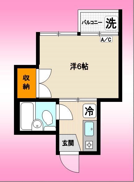 益谷ハイツ 間取り図