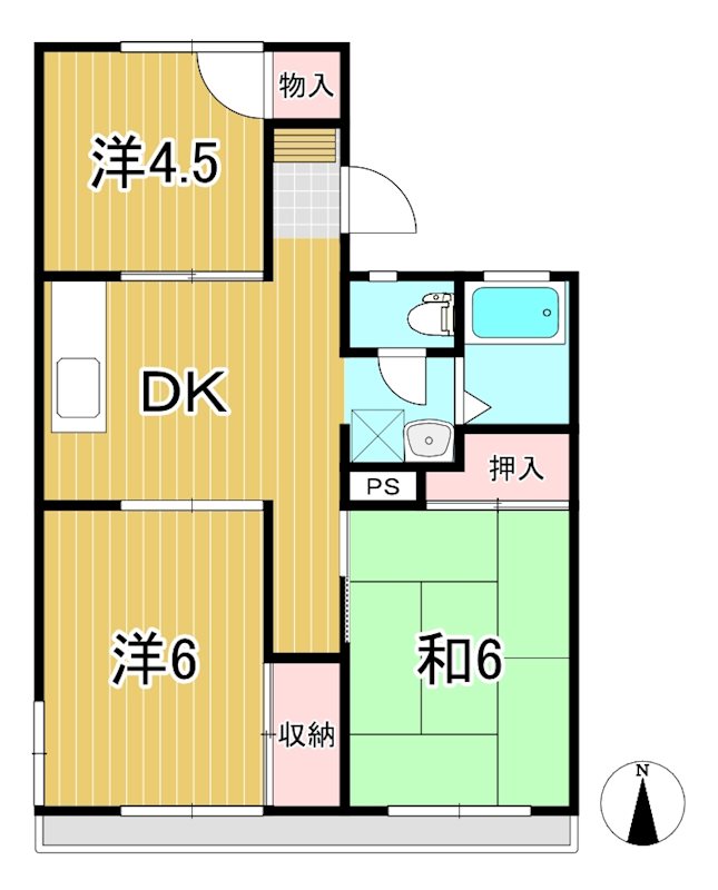 クリタハイツ 間取り