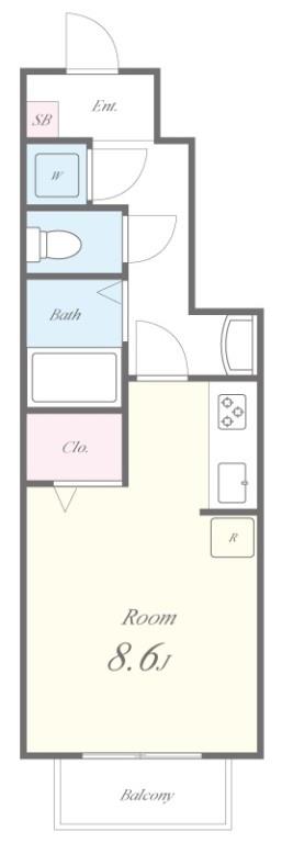 フォレストコートⅠ 間取り図
