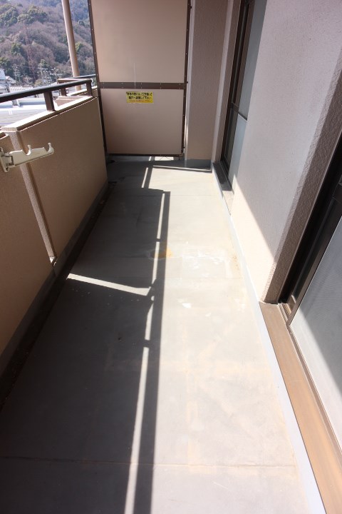 ライオンズマンション神戸明泉寺 ベランダ