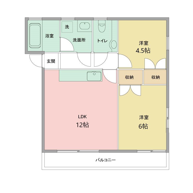 ベラ・ルーチェ 間取り図