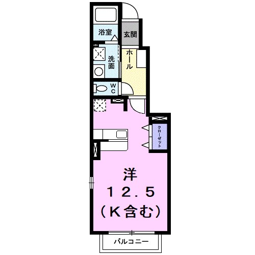 ボニート旭Ⅱ  間取り図