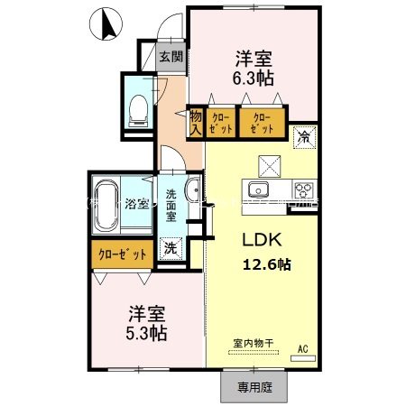 レスポワール 間取り図
