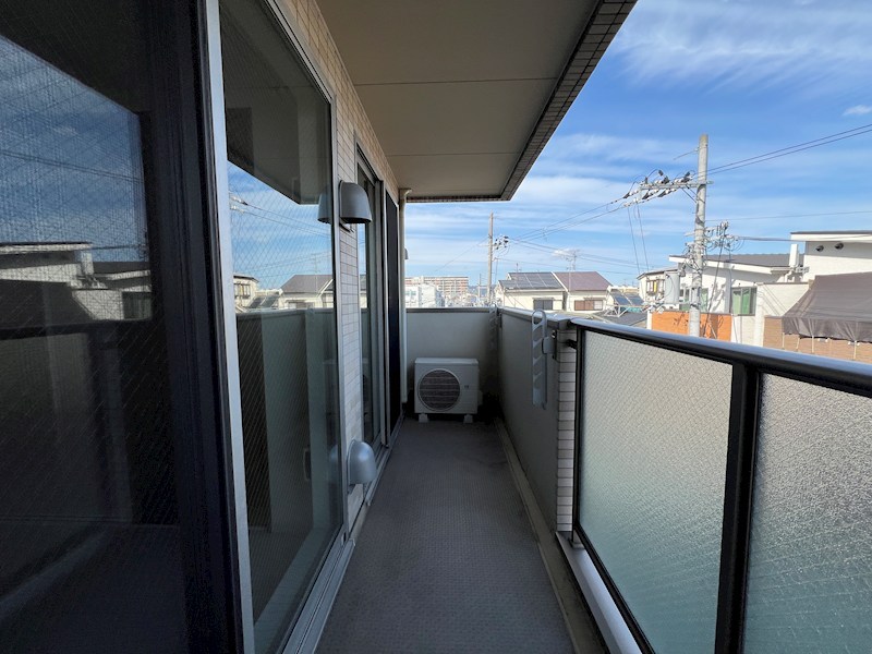 ミサワレジデンス枚方 ベランダ