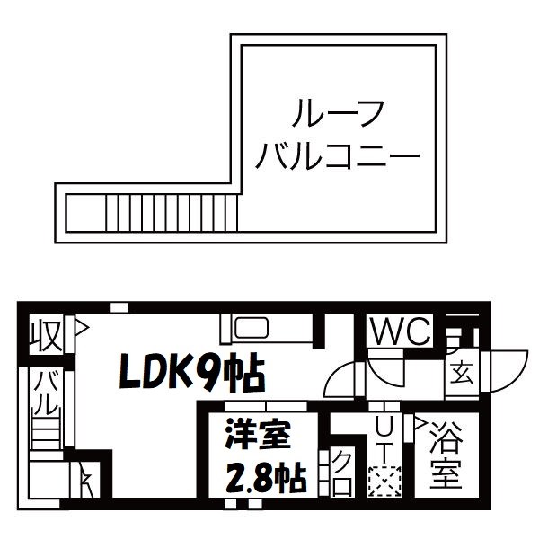 Grandtic Castle 間取り図