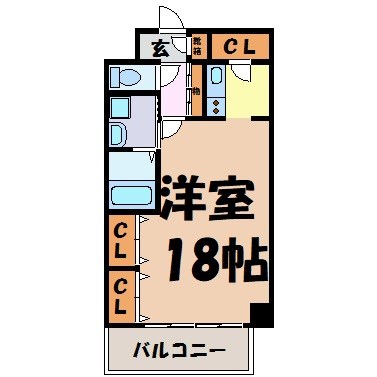 リーヴァストゥーディオ丸の内 間取り図