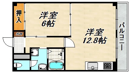 クイーンズハイツ名倉 間取り