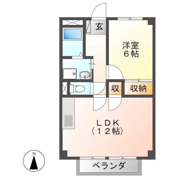 サープラス畑ヶ田 間取り