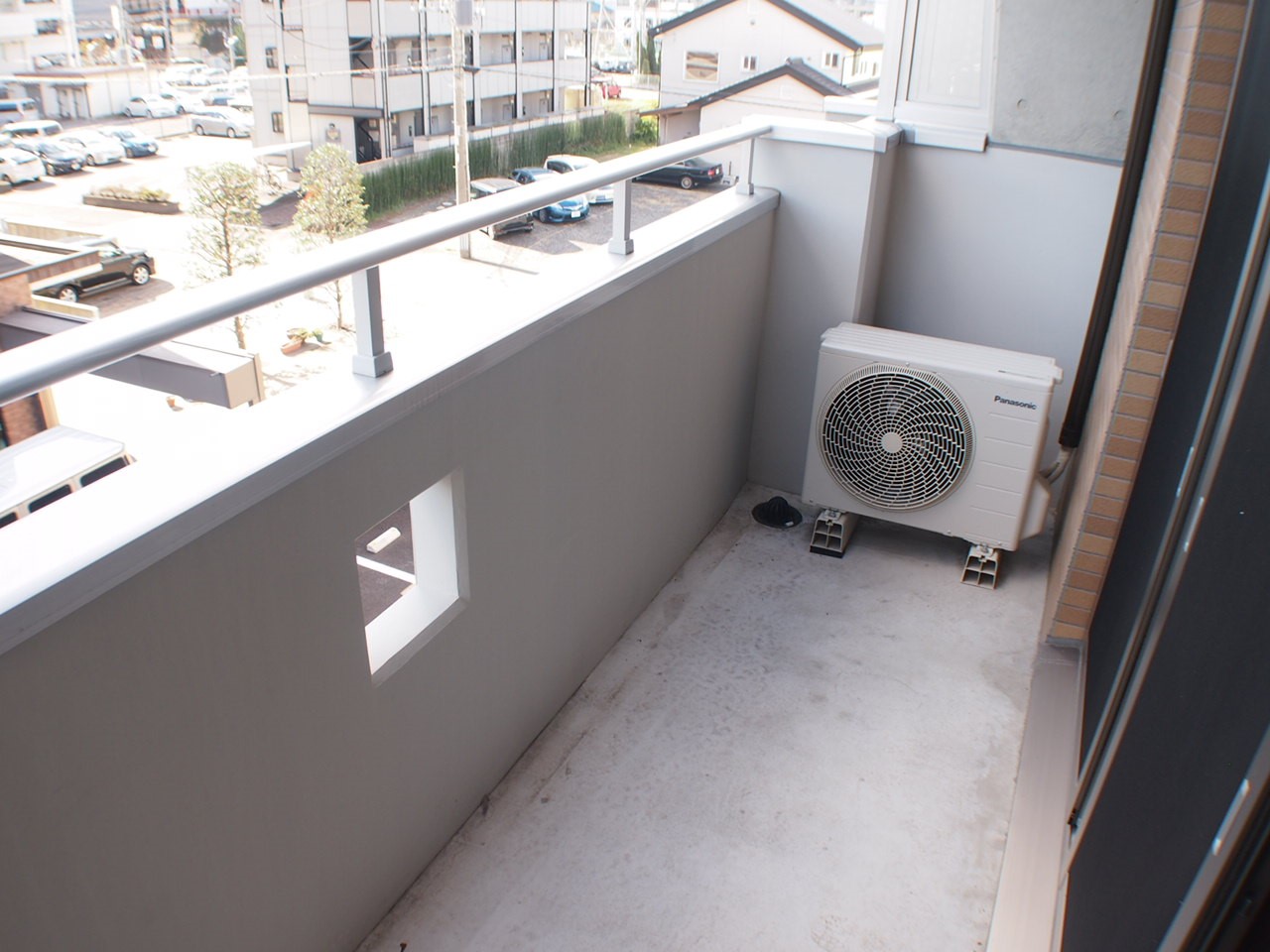 栃木県宇都宮市元今泉４丁目 ベランダ