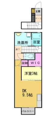 サンガーデン　メル 間取り図