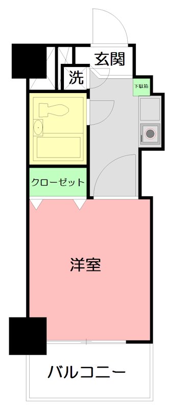 クリオ湘南台壱番館 303号室 間取り