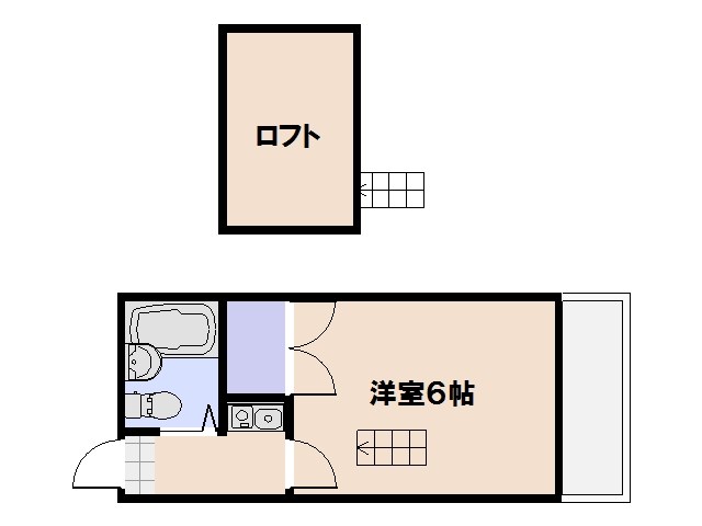 MIYATO 105号室 間取り