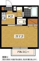 コーポはなみずきＣ 間取り図