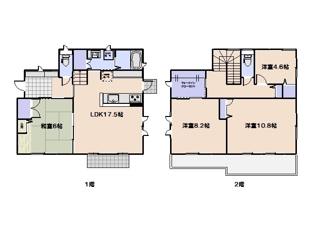 井口台積水ハウス一戸建 間取り