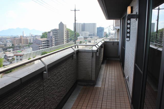 井口台積水ハウス一戸建 ベランダ