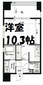 グラン・アベニュー西大須 間取り図