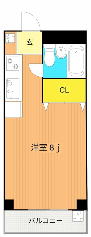 メゾンイースト 302号室 間取り