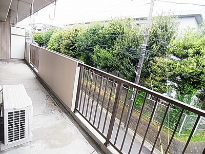 グレース松戸Ⅱ ベランダ