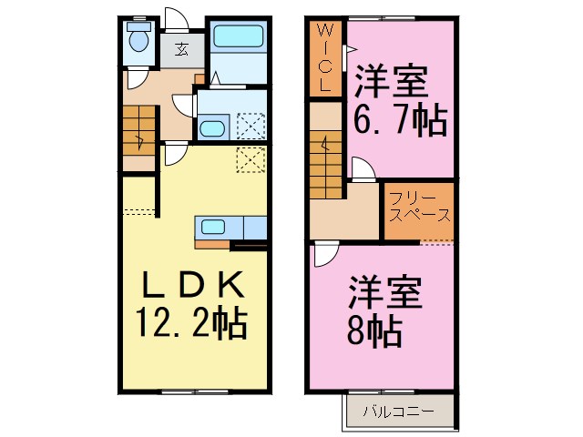 ORIUS 105号室 間取り