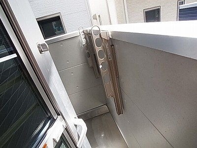 ベイシティ松戸小山Ｉ ベランダ