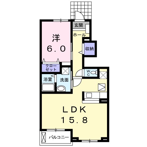 エリーゼB 間取り