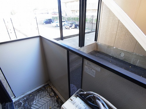 ベルデュール ベランダ