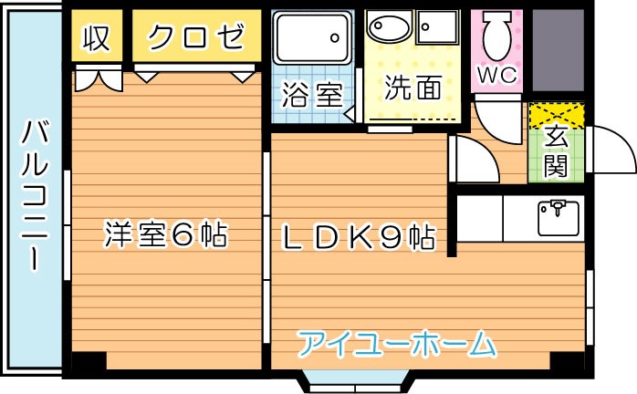プライムガーデンⅢ 101号室 間取り