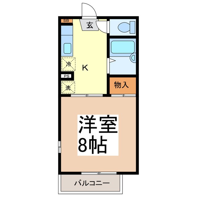 タウンＪＮＴＫ　Ａ棟 間取り