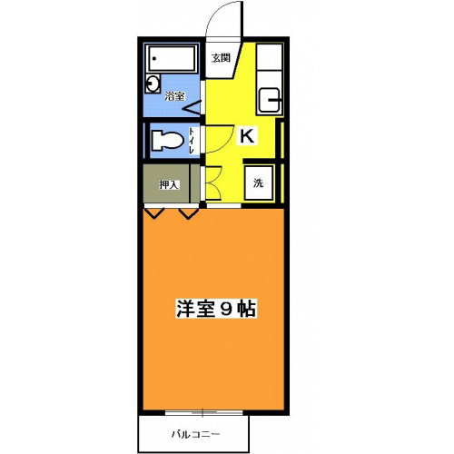 アゼリア 103号室 間取り