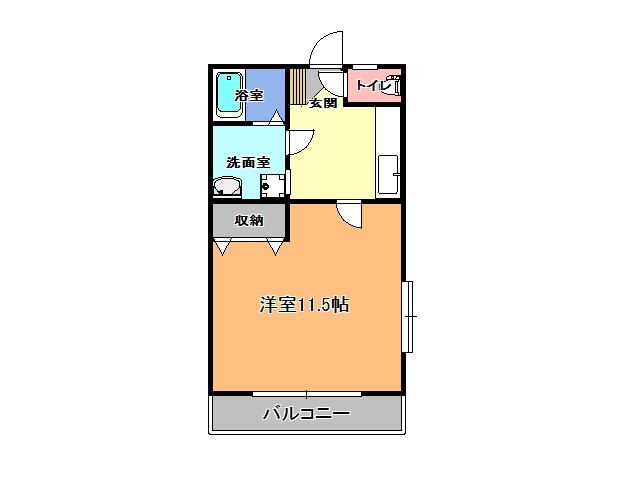 ブルーハイツ３ 間取り